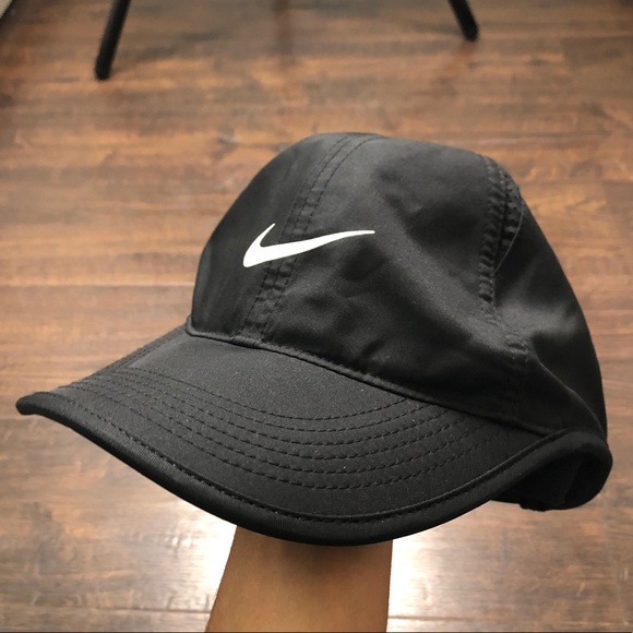 all black nike dri fit hat
